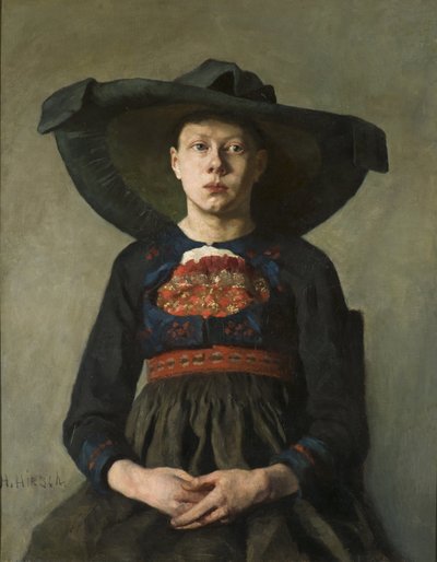 Une jeune paysanne de Bavière - Hanna Pauli