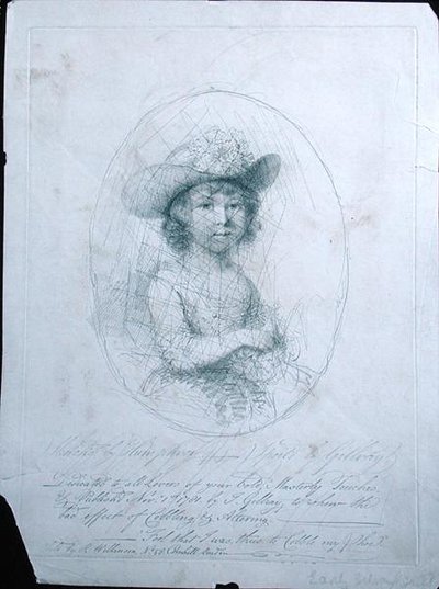 Un croquis, gâché par James Gillray (1757-1815) 1781 - Hannah Humphrey