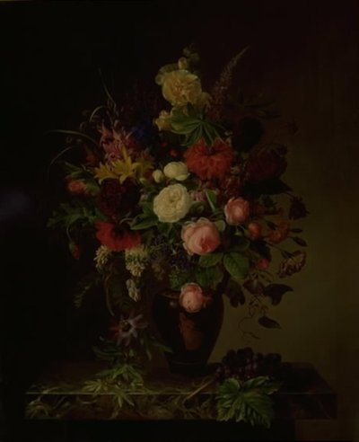 Un vase avec des fleurs - Hanne Hellesen