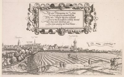 Vue panoramique de Nuremberg : Partie droite - Hanns Lautensack
