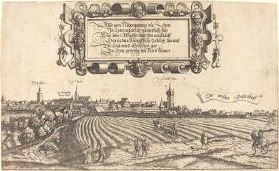 Vue de Nuremberg depuis l