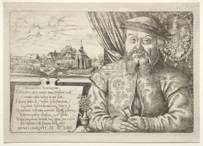 Hieronymus Schurstab, maire de Nuremberg, 1554 - Hanns Sebald Lautensack
