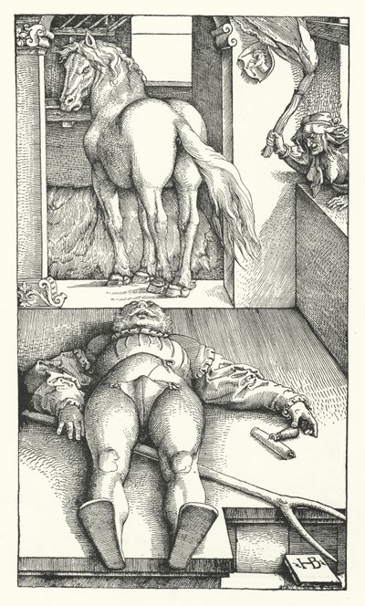 Le palefrenier ensorcelé - Hans (after) Baldung Grien