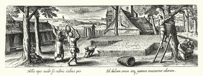 Apiculteurs (gravure) - Hans (after) Bol