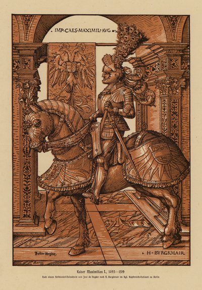 Maximilien Ier, Saint Empereur romain - Hans (after) Burgkmair