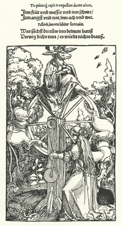 La Roue de la Fortune - Hans (after) Burgkmair