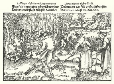 Les Moissonneurs - Hans (after) Burgkmair