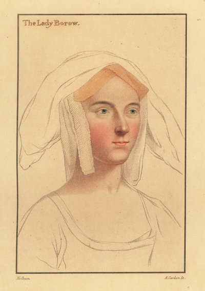 Alice London ou Catherine Clifton ou Catherine Parr - Hans (after) Holbein the Younger
