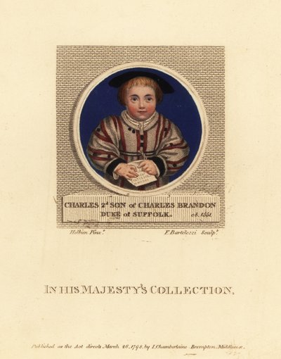 Charles Brandon, 3e duc de Suffolk - Hans (after) Holbein the Younger