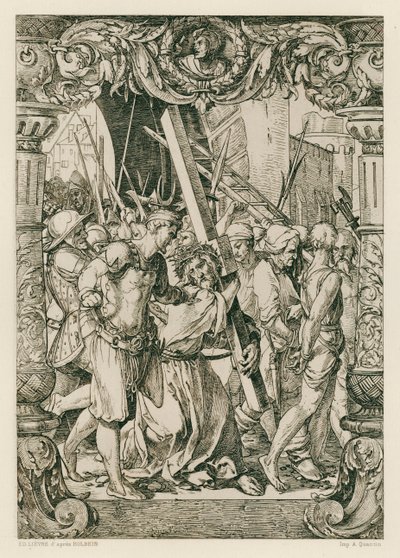 Jésus-Christ, montée au Calvaire - Hans (after) Holbein the Younger