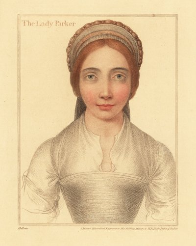 Lady Parker, épouse de Sir Henry Parker - Hans (after) Holbein the Younger