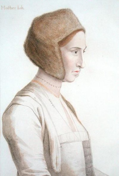 Mère Jackson, nourrice du futur Édouard VI, gravée par Francesco Bartolozzi - Hans (after) Holbein the Younger