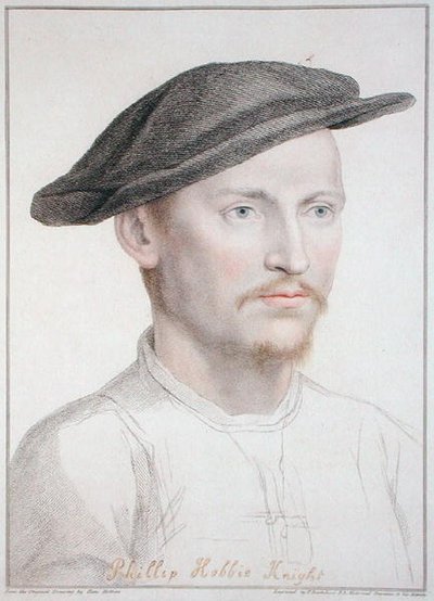 Philip Hobbie, gravé par Francesco Bartolozzi (1727-1815) 1796 - Hans (after) Holbein the Younger