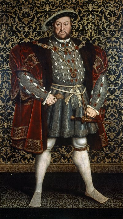 Portrait du roi Henri VIII, après 1557 - Hans (after) Holbein the Younger