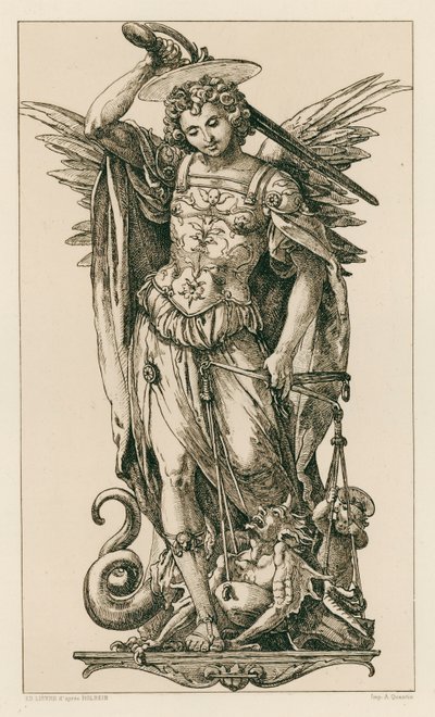 Saint Michel - Hans (after) Holbein the Younger