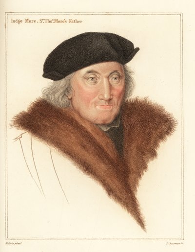 Sir John More, avocat et juge (1451-1533), 1812 - Hans (after) Holbein the Younger