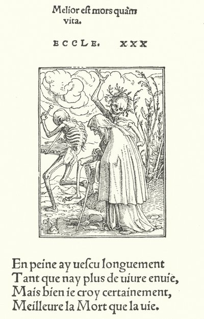 La Vieille Femme - Hans (after) Holbein the Younger