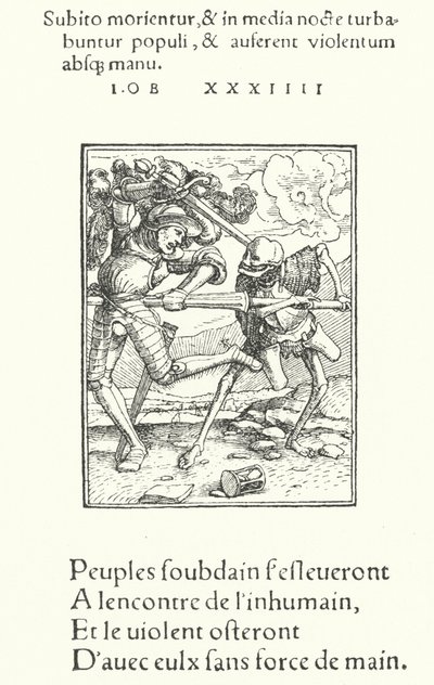 Le Chevalier Armé - Hans (after) Holbein the Younger