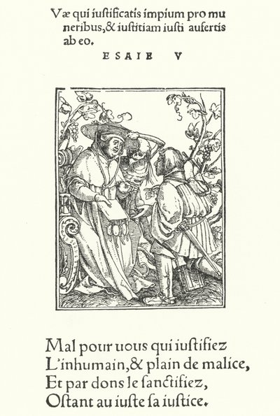 Le Cardinal (gravure) - Hans (after) Holbein the Younger