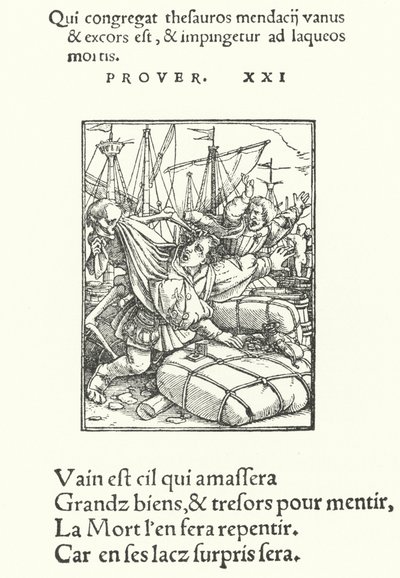 Le Marchand - Hans (after) Holbein the Younger