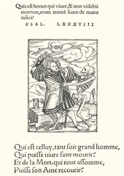 Le Noble Chevalier - Hans (after) Holbein the Younger