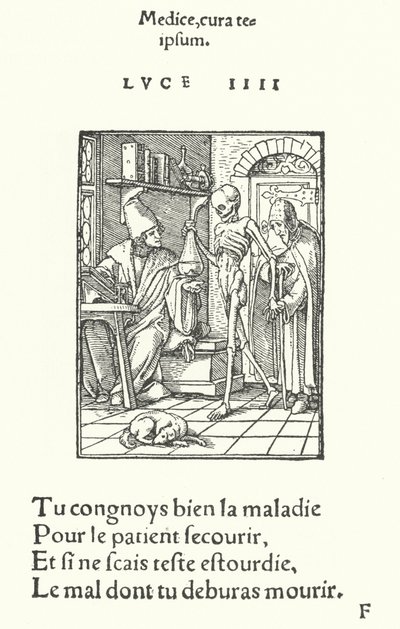 Le Médecin - Hans (after) Holbein the Younger