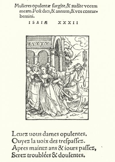 La Reine (gravure) - Hans (after) Holbein the Younger