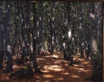 Forêt ensoleillée - Hans Andersen Brendekilde