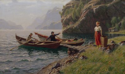 Vie quotidienne dans les fjords - Hans Andreas Dahl