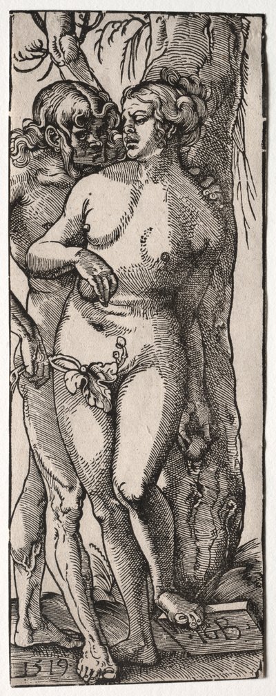 Adam et Ève - Hans Baldung