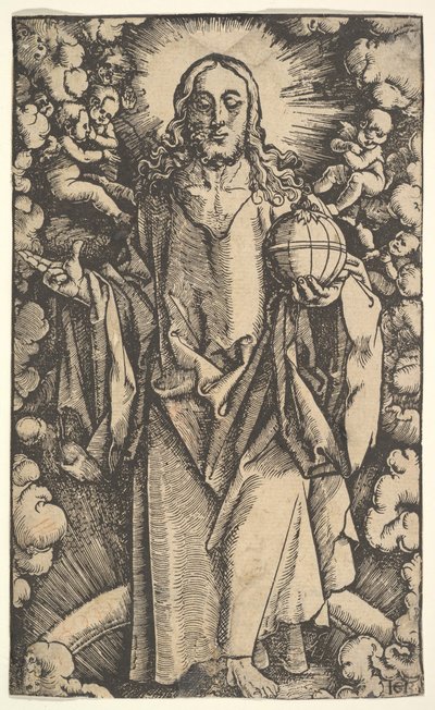 Christ avec un globe, 15ème-16ème siècle - Hans Baldung