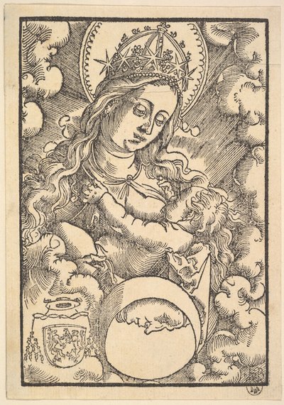 Madonna Lactans, de Enchiridon poeticum, 1515 - Hans Baldung