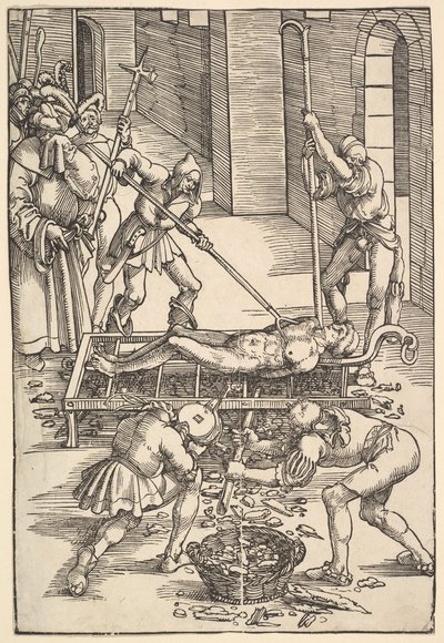 Martyr de Saint Laurent, vers 1505 - Hans Baldung