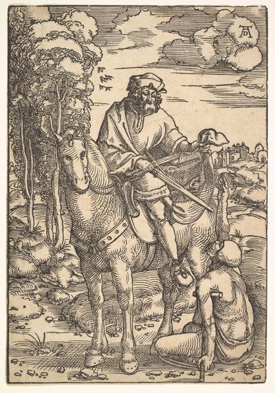 Saint Martin à Cheval - Hans Baldung