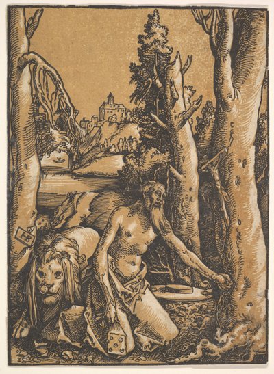 Saint Jérôme dans le désert - Hans Baldung