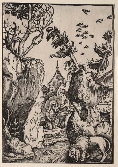 Saint Jérôme dans le désert - Hans Baldung