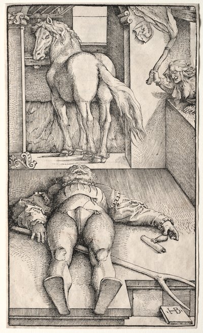 Le Mari Ensorcelé - Hans Baldung