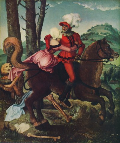Le chevalier, la jeune fille et la Mort, vers 1510, 1939 - Hans Baldung