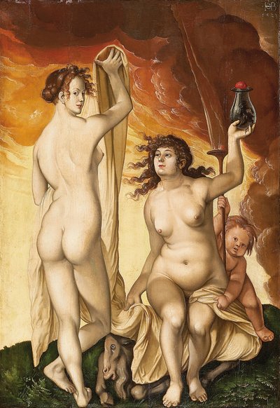 Deux sorcières - Hans Baldung