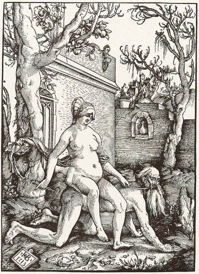 Aristote et Phyllis - Hans Baldung Grien