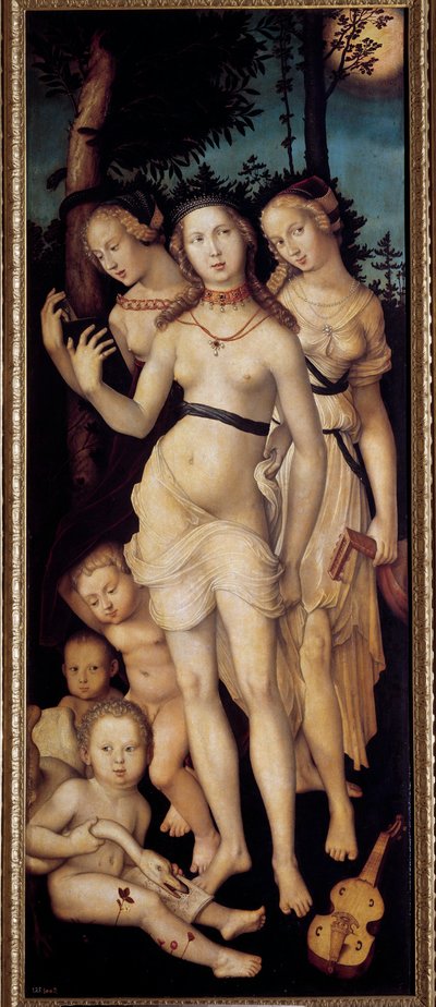 Harmonie ou les trois grâces. Peinture par Hans Baldung Grien (1484-1545) - Hans Baldung Grien