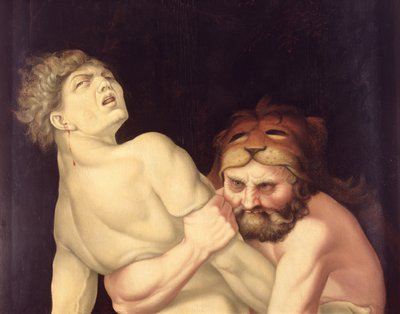 Hercule et Antée (détail) - Hans Baldung Grien
