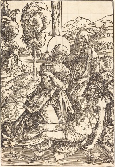 Lamentation sur le Christ - Hans Baldung Grien