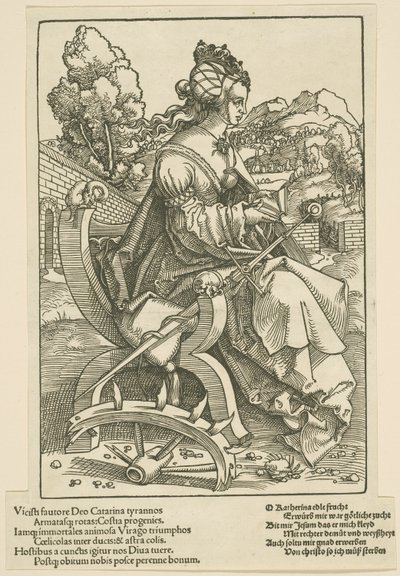 Sainte Catherine - Hans Baldung Grien