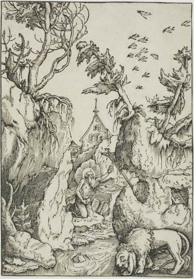 Saint Jérôme dans le désert - Hans Baldung Grien