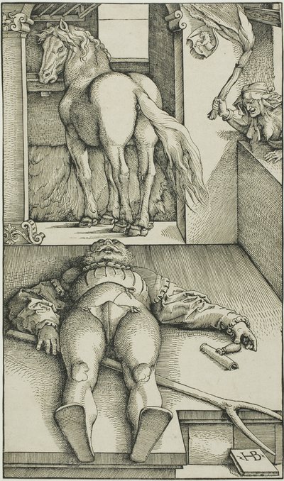 Le mari ensorcelé - Hans Baldung Grien