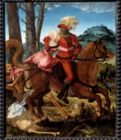 Le chevalier, la jeune fille et la mort - Hans Baldung Grien