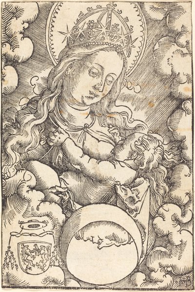 Vierge et Enfant dans les nuages - Hans Baldung Grien