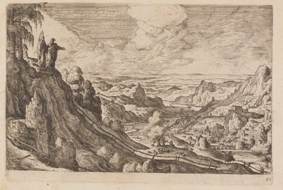 Planche 21, tirée de Paysages avec scènes de l