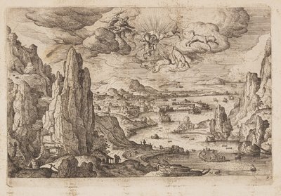 Planche 27, tirée de Paysages avec scènes de l